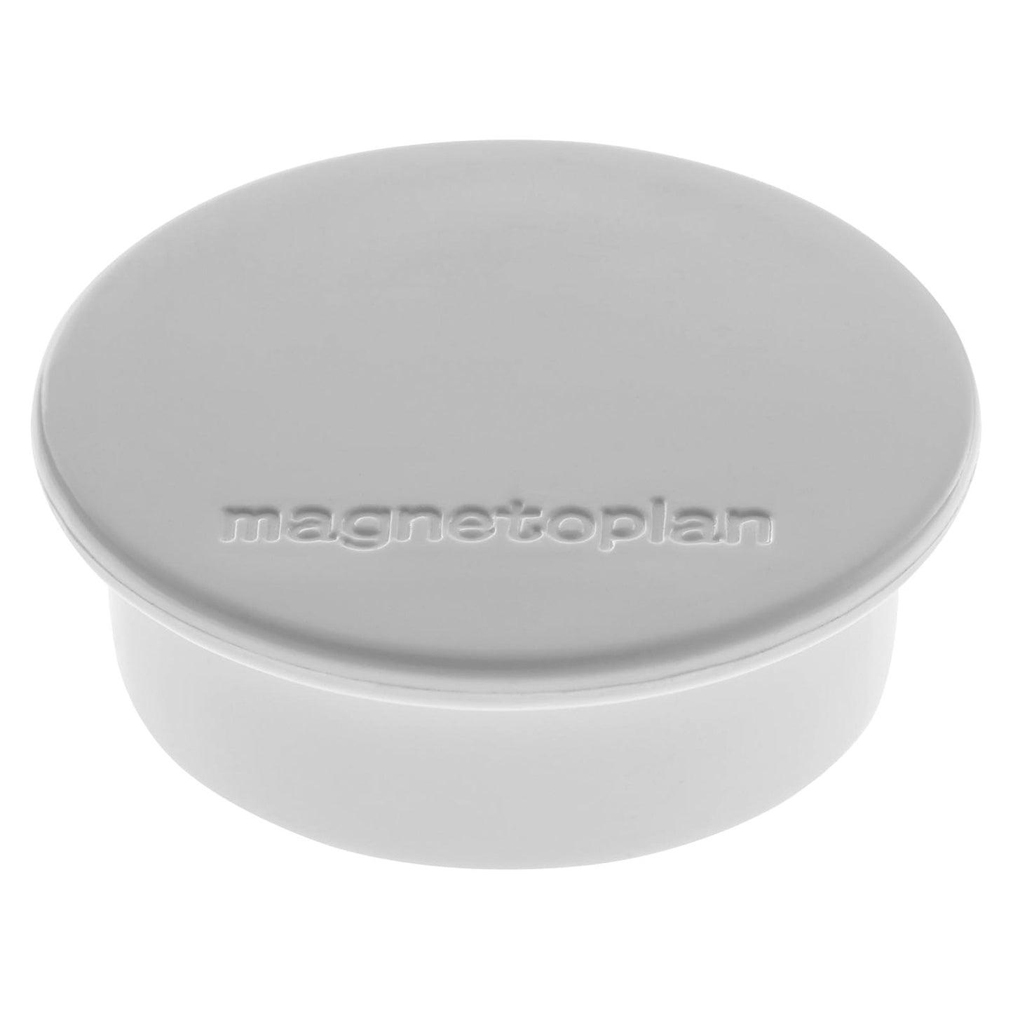 magnetoplan® Magnet Discofix Color 40 x 13 mm (Ø x H) 40mm 2,2kg Ferrit grau 10 St./Pack.