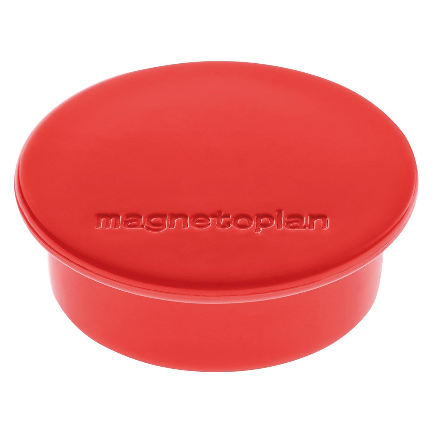 magnetoplan® Magnet Discofix Color 40 x 13 mm (Ø x H) 40mm 2,2kg Ferrit rot 10 St./Pack.