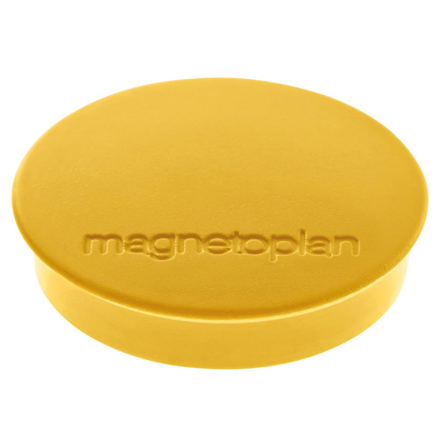 magnetoplan® Magnet Discofix Standard 30 x 8 mm (Ø x H) 30mm 0,7kg Ferrit gelb 10 St./Pack.