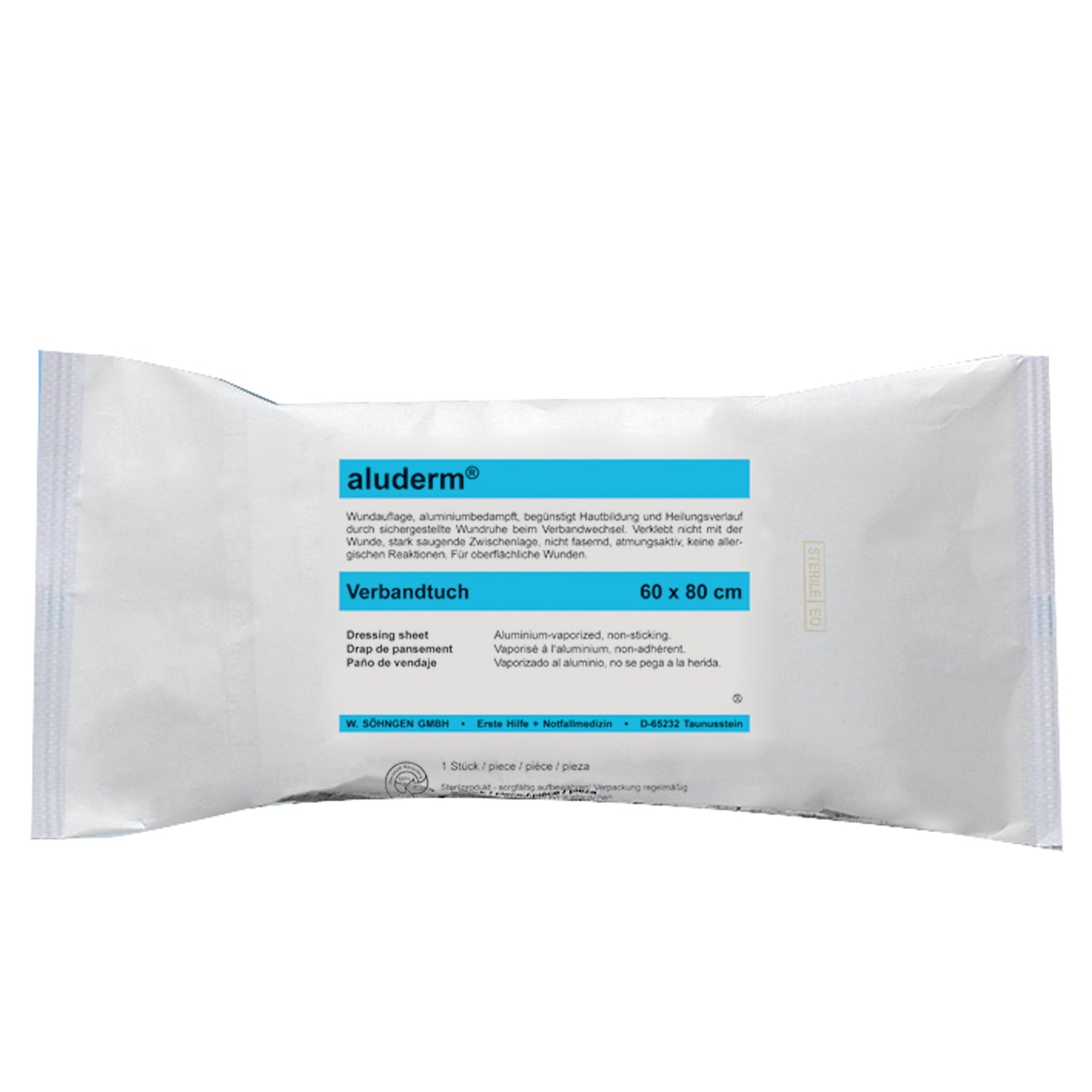 aluderm® Verbandtuch 60 x 80 cm (B x H) Steril Polyestervlies