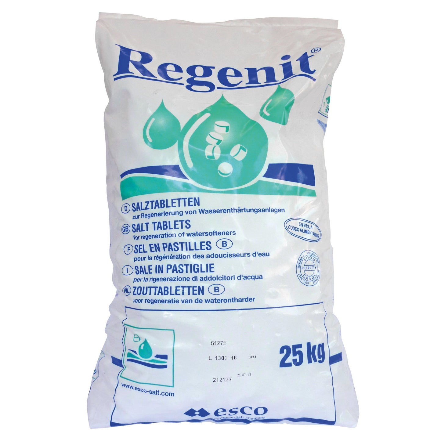 Regenit Regeneriersalz Tablette 25 kg/Pack.