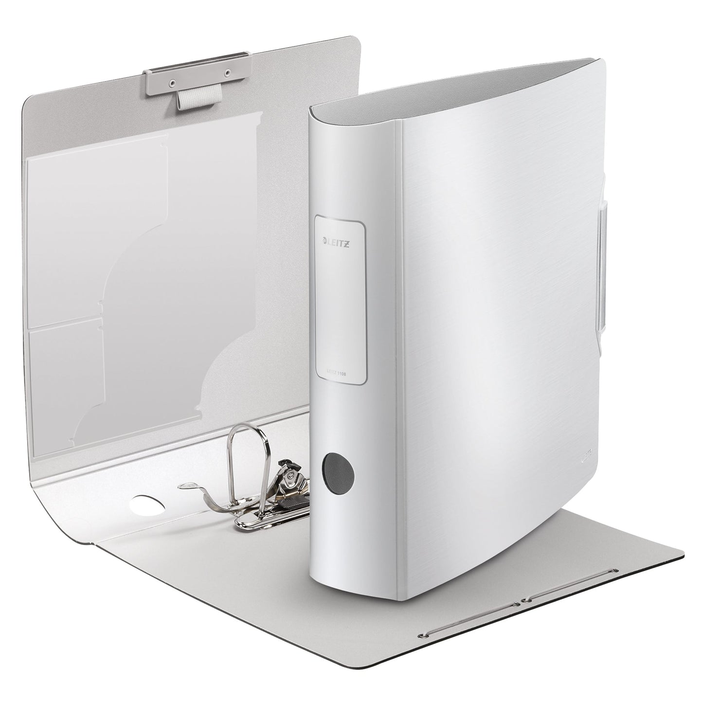 Leitz Ordner Active Style 82mm DIN A4 Rückenschild: geklebt ohne Schlitze Werkstoff: Polypropylen Material außen: Polyfoam Material innen: Polyfoam arktik weiß