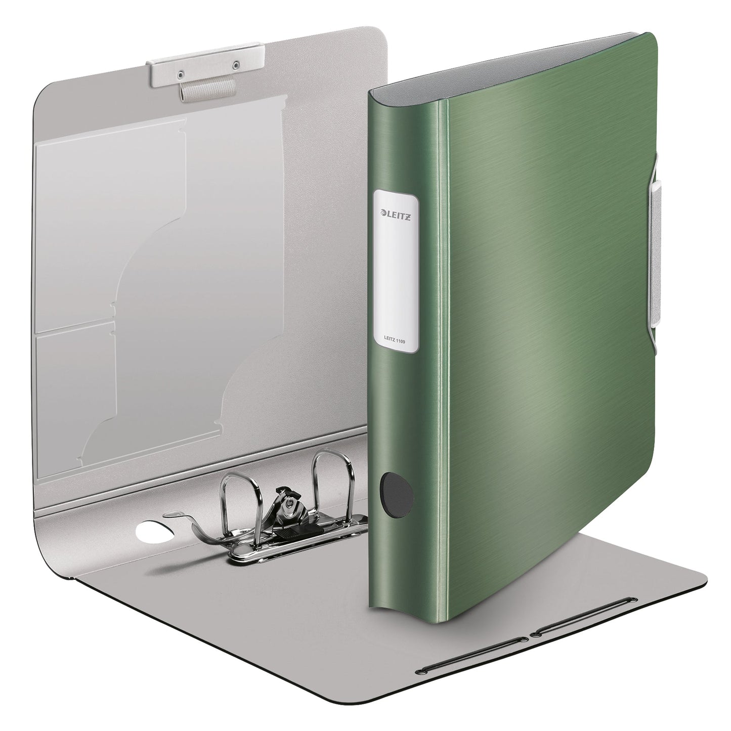 Leitz Ordner Active Style 65mm DIN A4 Rückenschild: geklebt ohne Schlitze Werkstoff: Polypropylen Material außen: Polyfoam Material innen: Polyfoam seladon grün