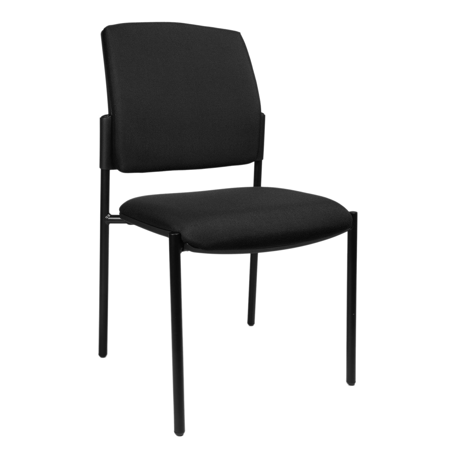 TOPSTAR Besucherstuhl B to B 10 110kg 100 % Polypropylen schwarz