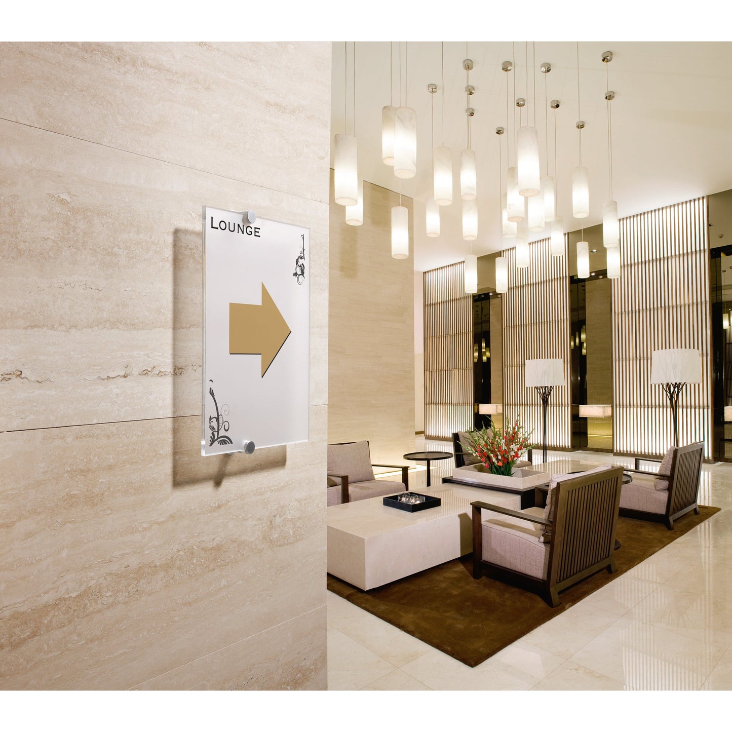 DURABLE Türschild CRYSTAL SIGN® 148 x 105 mm (B x H) Acrylglas transparent