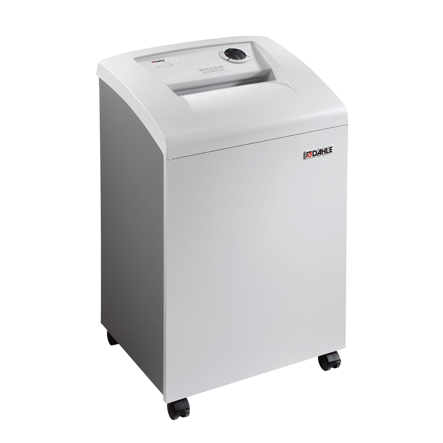 DAHLE Aktenvernichter CleanTEC® 41304 P-2 Papier, Scheckkarten, Kreditkarten, CDs/DVDs Streifenschnitt 23 Bl. grau