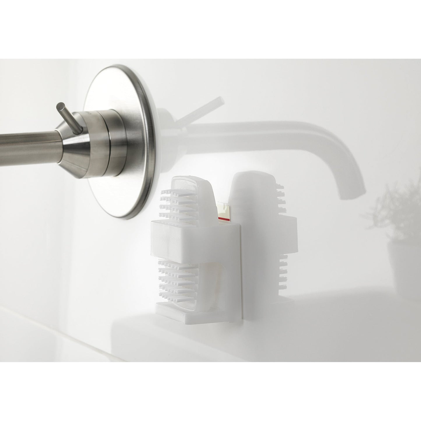 tesa® Klebepad Powerstrips® Waterproof Large 20 x 50 mm (B x L) weiß 6 St./Pack.