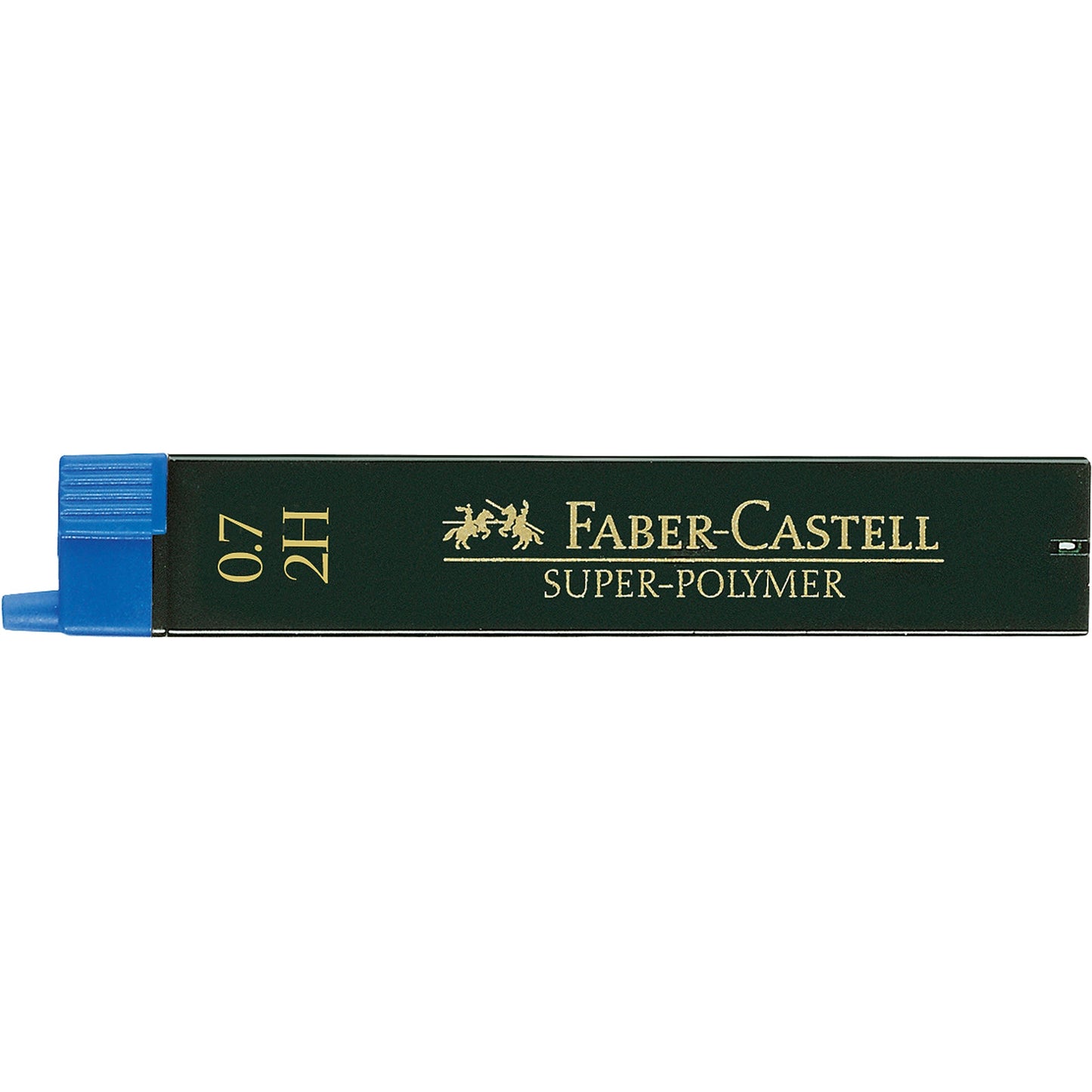 Faber-Castell Feinmine SUPER POLYMER 0,7mm 2H schwarz 12 St./Pack.