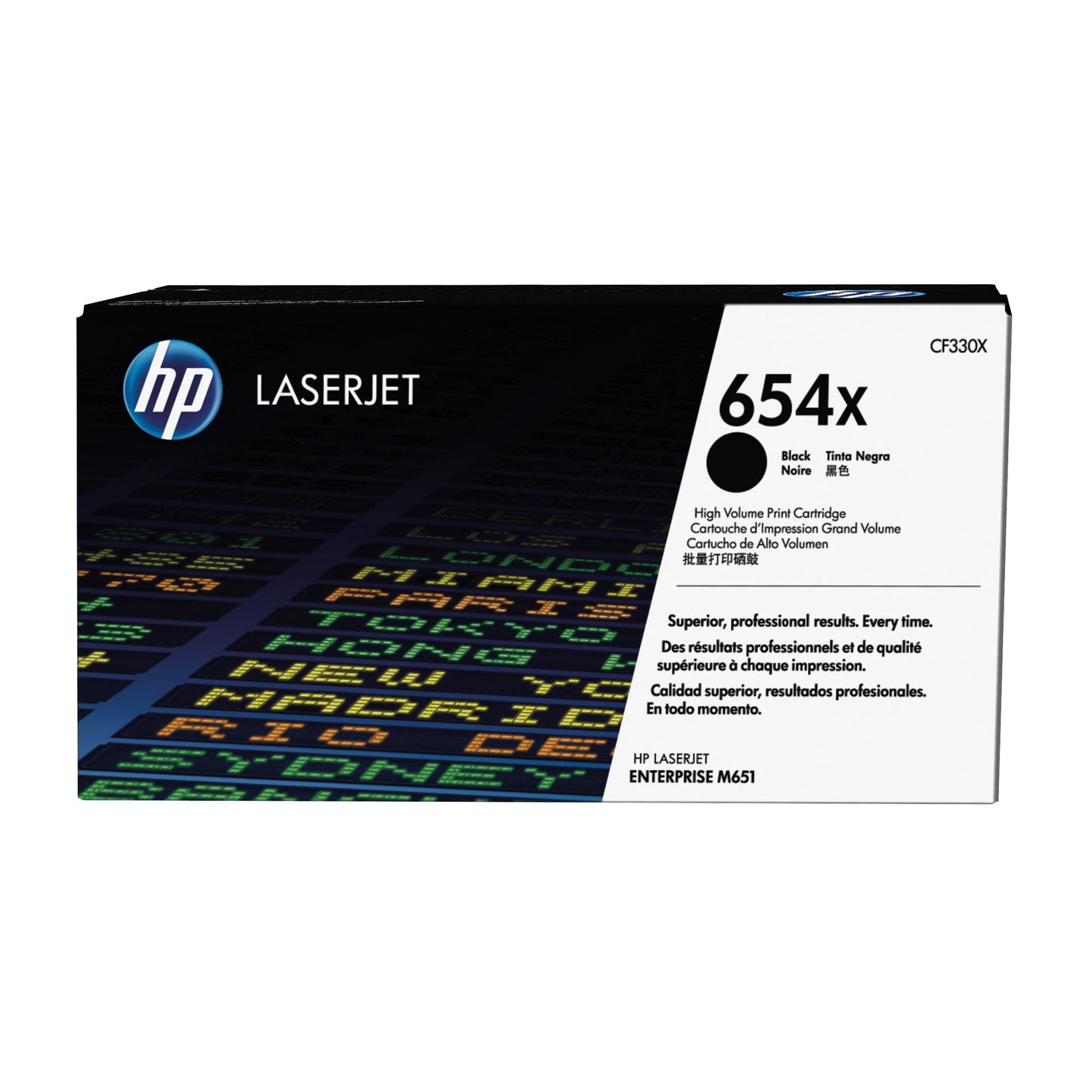 HP Toner Originalzubehör 654X ca. 20.500 Seiten schwarz