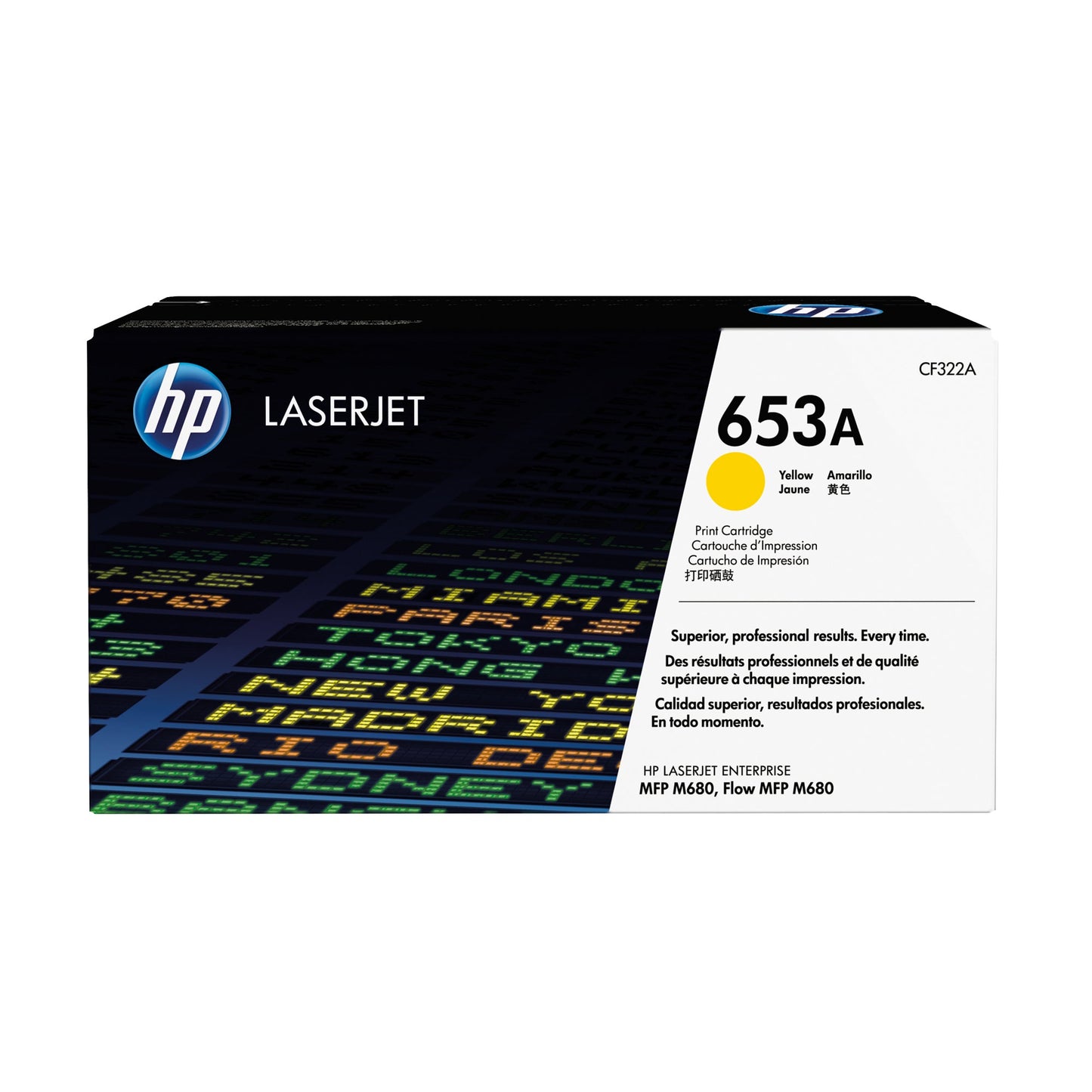 HP Toner Originalzubehör 653A ca. 16.500 Seiten gelb