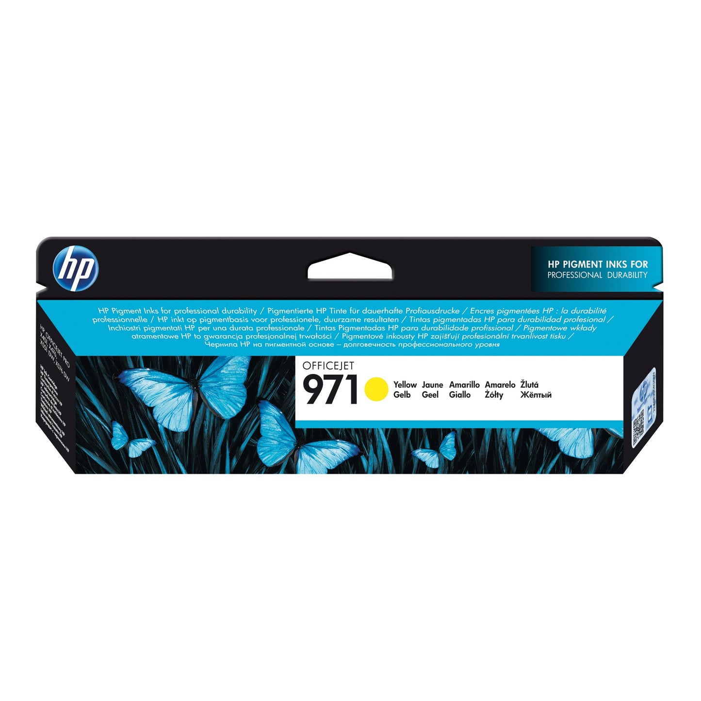 HP Tintenpatrone Originalzubehör 971 ca. 2.500 Seiten gelb 24,5ml