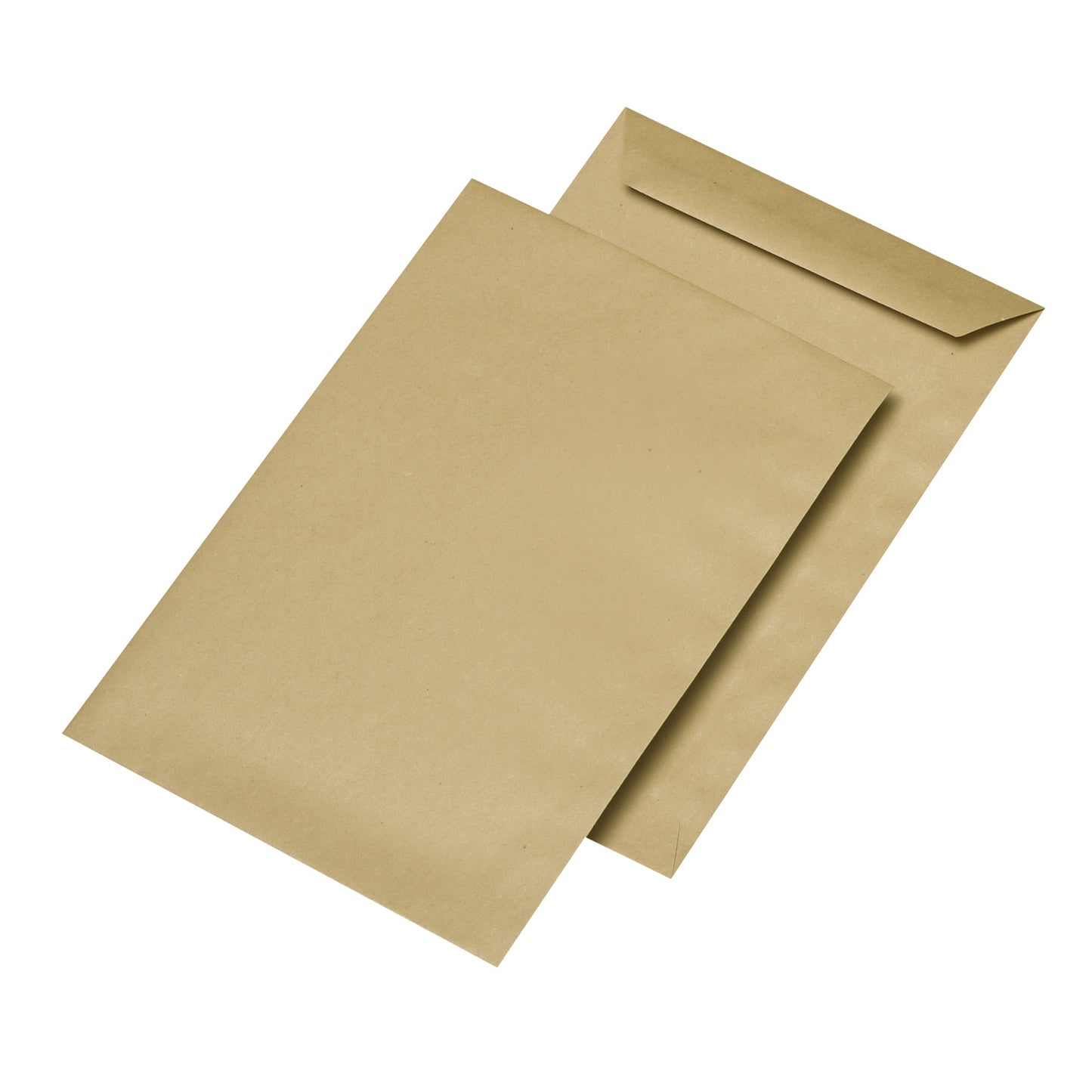 MAILmedia Versandtasche DIN C5 162 x 229 mm (B x H) mit gummierter Klappe ohne Fenster 75g/m² braun 500 St./Pack.