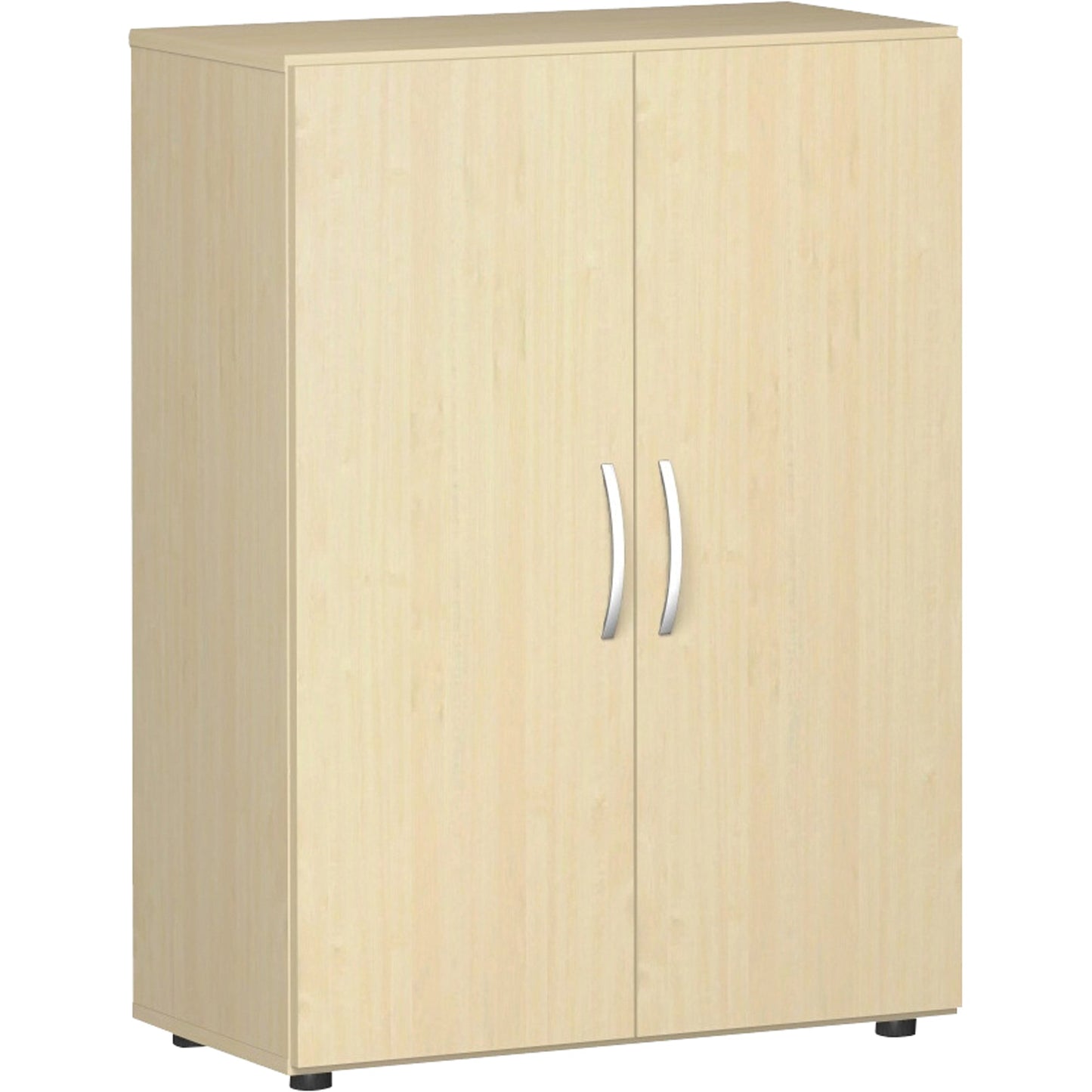 Geramöbel Flügeltürenschrank Flex 800 x 1.104 x 420 mm (B x H x T) 2 Fachböden Dreischicht-Feinspan Farbe: ahorn
