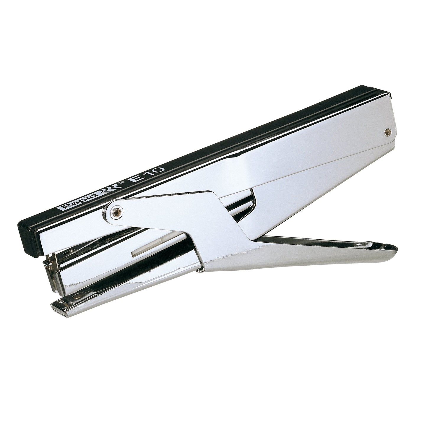 Rapid Heftzange E10 No. 10 fest/lösbar 15 Bl. (80 g/m²) Metall, Kunststoff chrom/schwarz