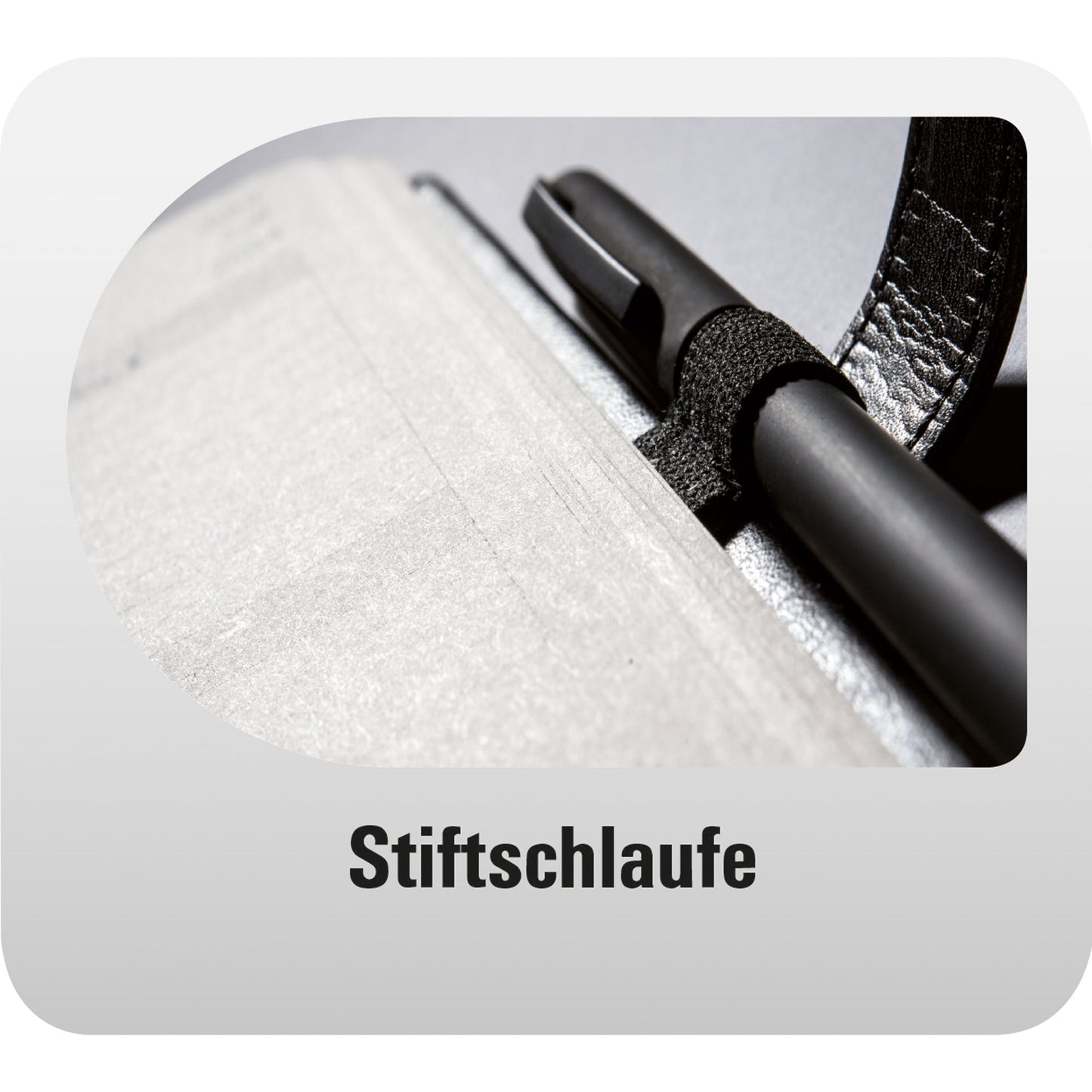 Chronoplan Buchkalender Business Edition 2026 Mini 1 Woche/2 Seiten Lederimitat schwarz