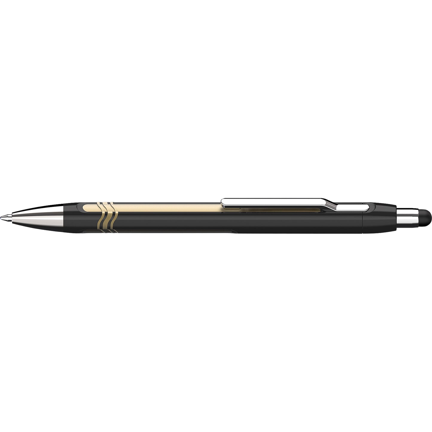 Schneider Kugelschreiber Epsilon Touch 0,7mm XB blau Mine auswechselbar dokumentenecht Schaftfarbe: schwarz/gold