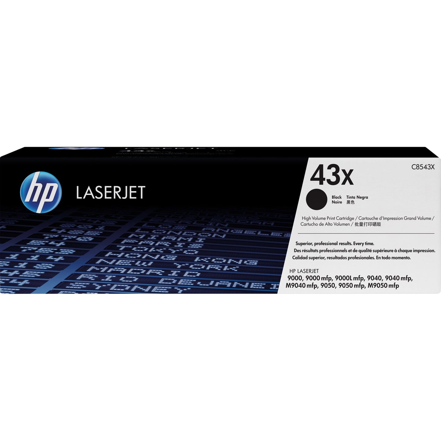 HP Toner Originalzubehör 43X ca. 30.000 Seiten schwarz