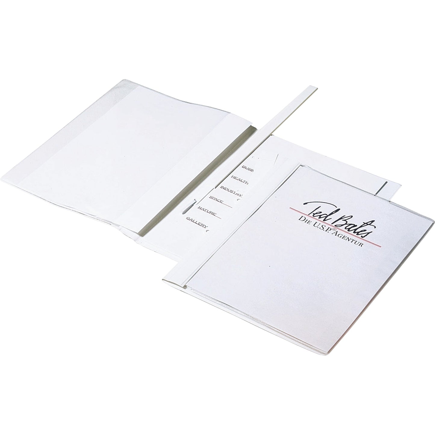 DURABLE Angebotshefter DURAPLUS® DE LUXE DIN A4, Überbreite PVC weiß