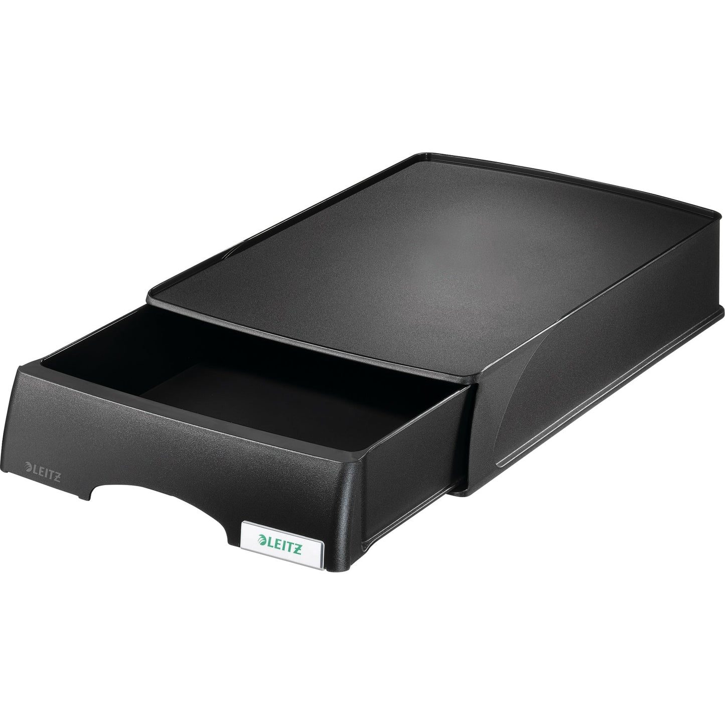 Leitz Briefablage Plus DIN A4 Polystyrol Farbe: schwarz