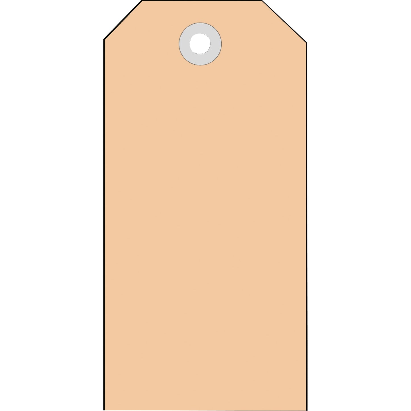 HERMA Anhängezettel 45 x 90 mm (B x H) Karton braun 1.000 St./Pack.