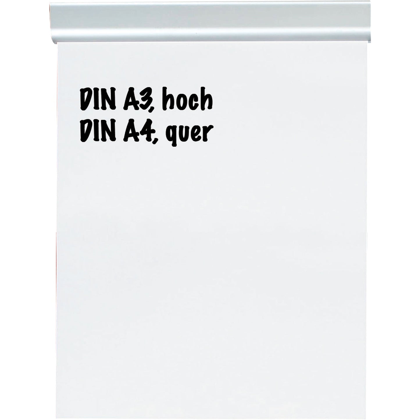 MAUL Klemmleiste 4 x 30,5 cm (B x L) Aluminium alu