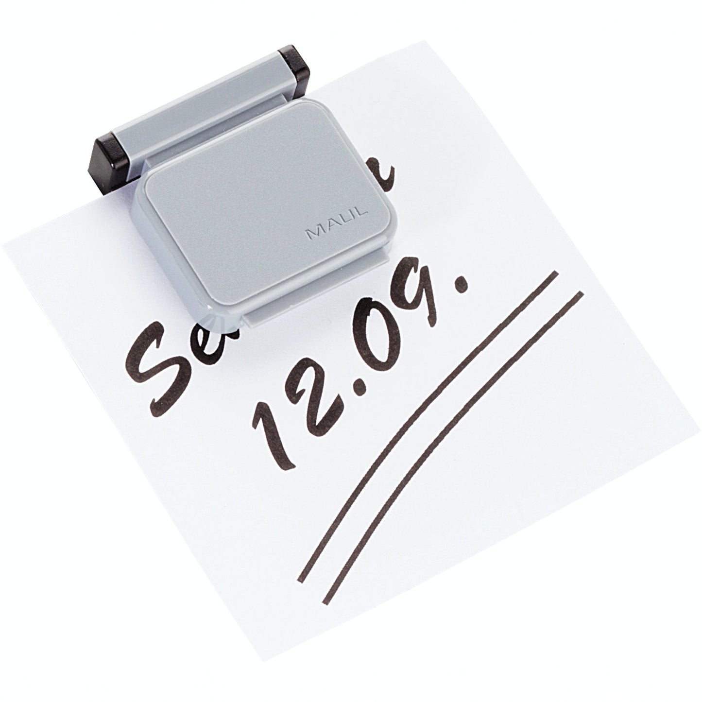 MAUL Clip S Magnet 3,6 x 4 cm (B x L) Kunststoff grau 10 St./Pack.