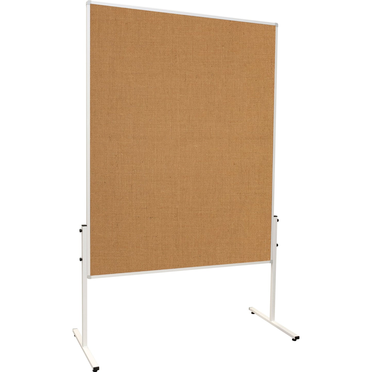 FRANKEN Moderationstafel U-Act! Line® Maße der Oberfläche: 120 x 150 cm (B x H) Jute braun