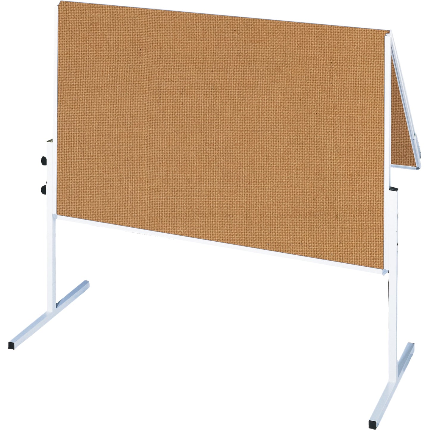 FRANKEN Moderationstafel U-Act! Line® Maße der Oberfläche: 120 x 150 cm (B x H) Jute braun