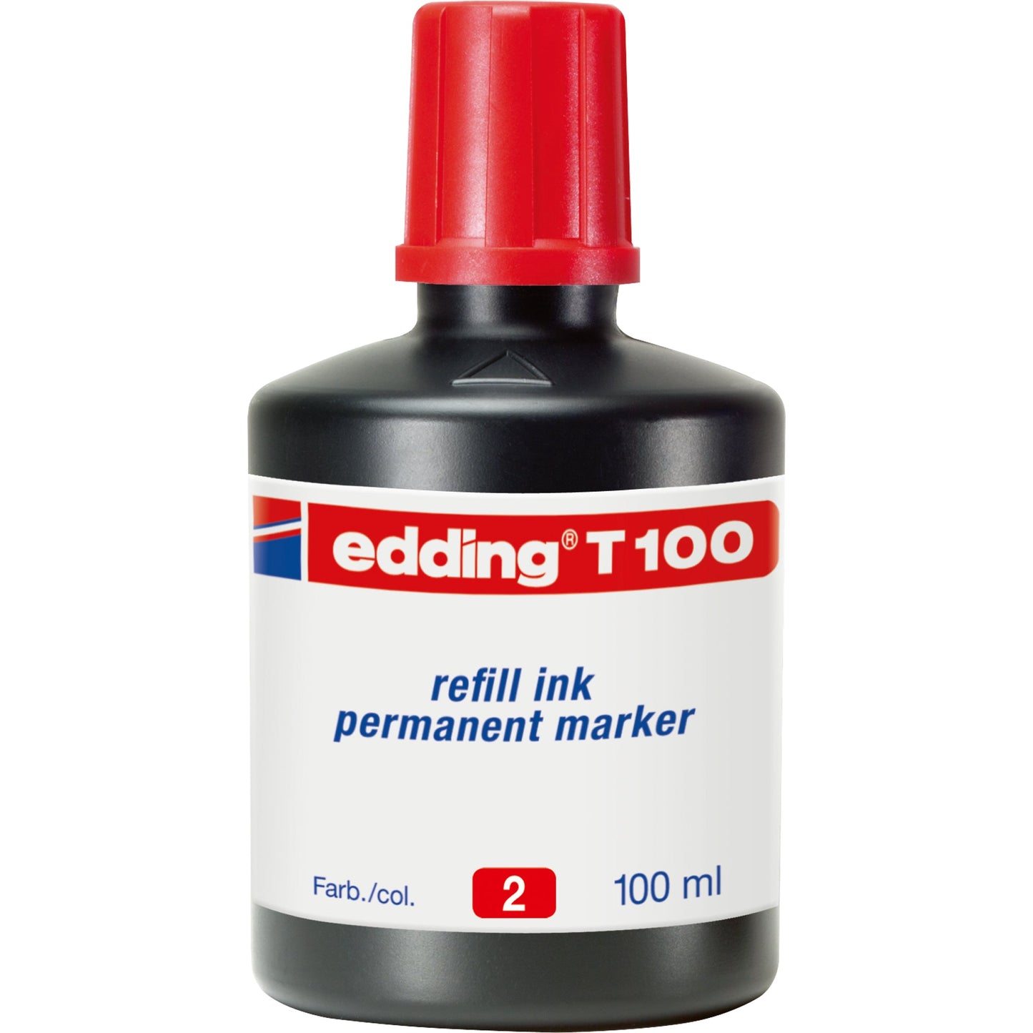 edding Nachfülltinte Marker T100 Flasche rot 100ml
