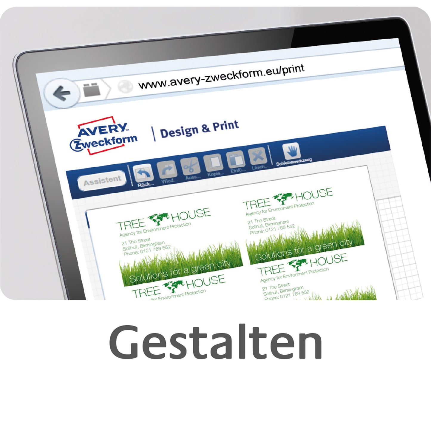 Avery Zweckform Visitenkarte Superior DIN A4 200g/m² weiß 10 Bl./Pack. 100 St./Pack.