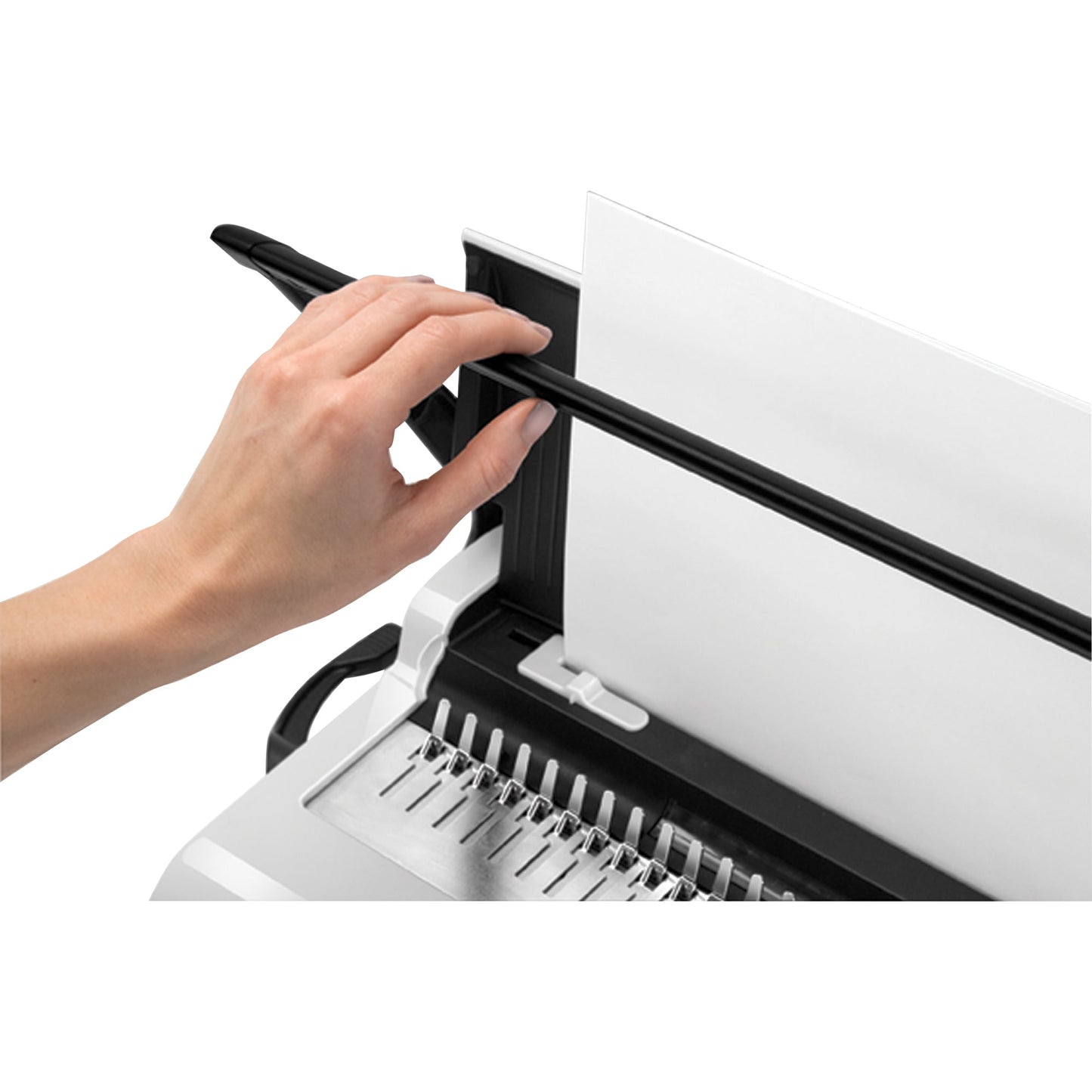 Fellowes® Plastikbindegerät Star+ 44,8 x 8 x 28 cm (B x H x T) DIN A4 19mm weiß