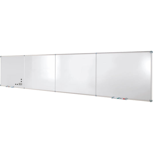 MAUL Whiteboard MAULpro Erweiterungsmodul quer Maße der Oberfläche: 120 x 90 cm (B x H) Tafel magnethaftend nicht beidseitig beschreibbar kunststoffbeschichtet grau