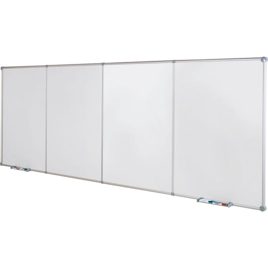 MAUL Whiteboard MAULpro Grundmodul hoch Maße der Oberfläche: 90 x 120 cm (B x H) Tafel magnethaftend nicht beidseitig beschreibbar kunststoffbeschichtet grau