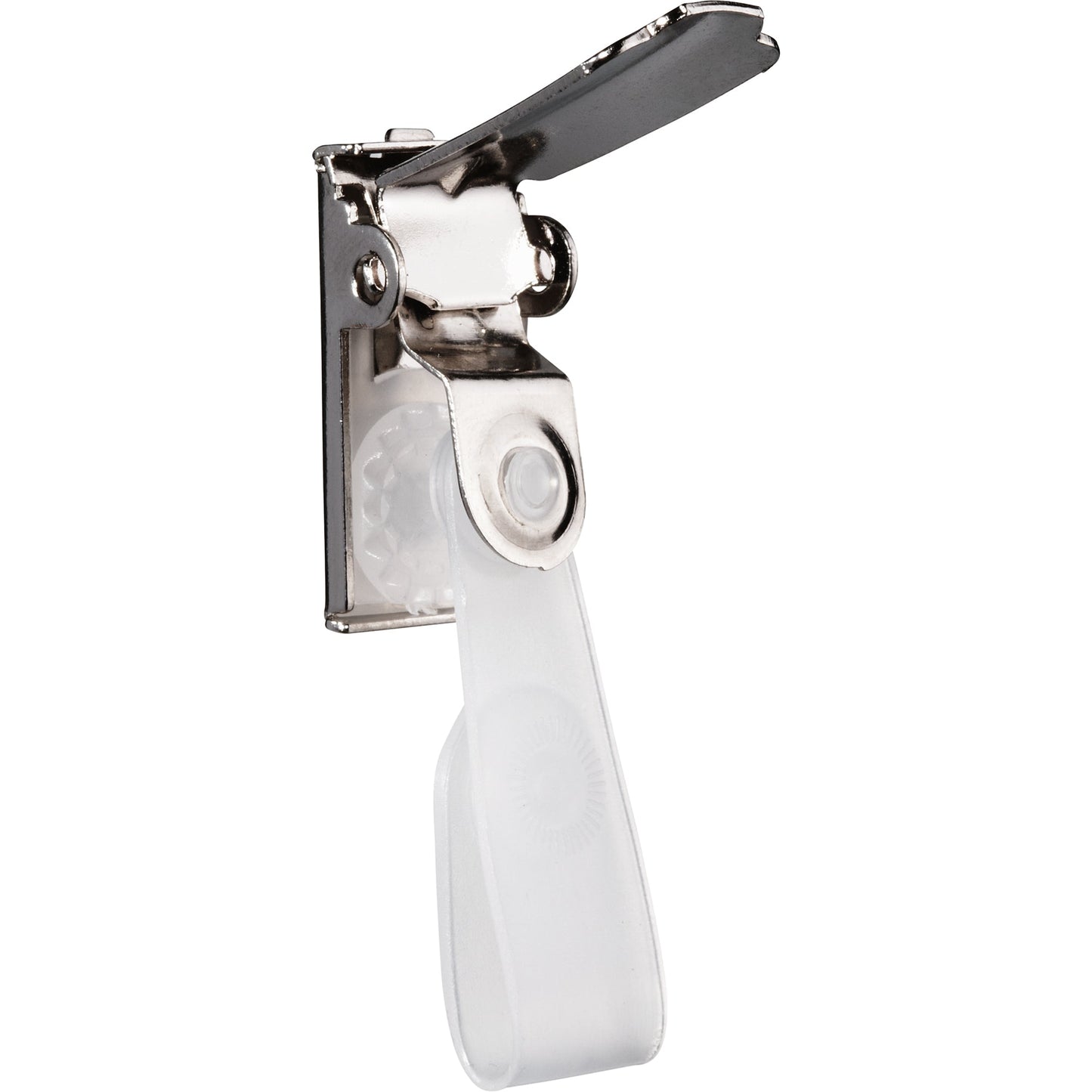 DURABLE Ersatzclip Namensschild Namensschilder, Ausweishalter silber 25 St./Pack.