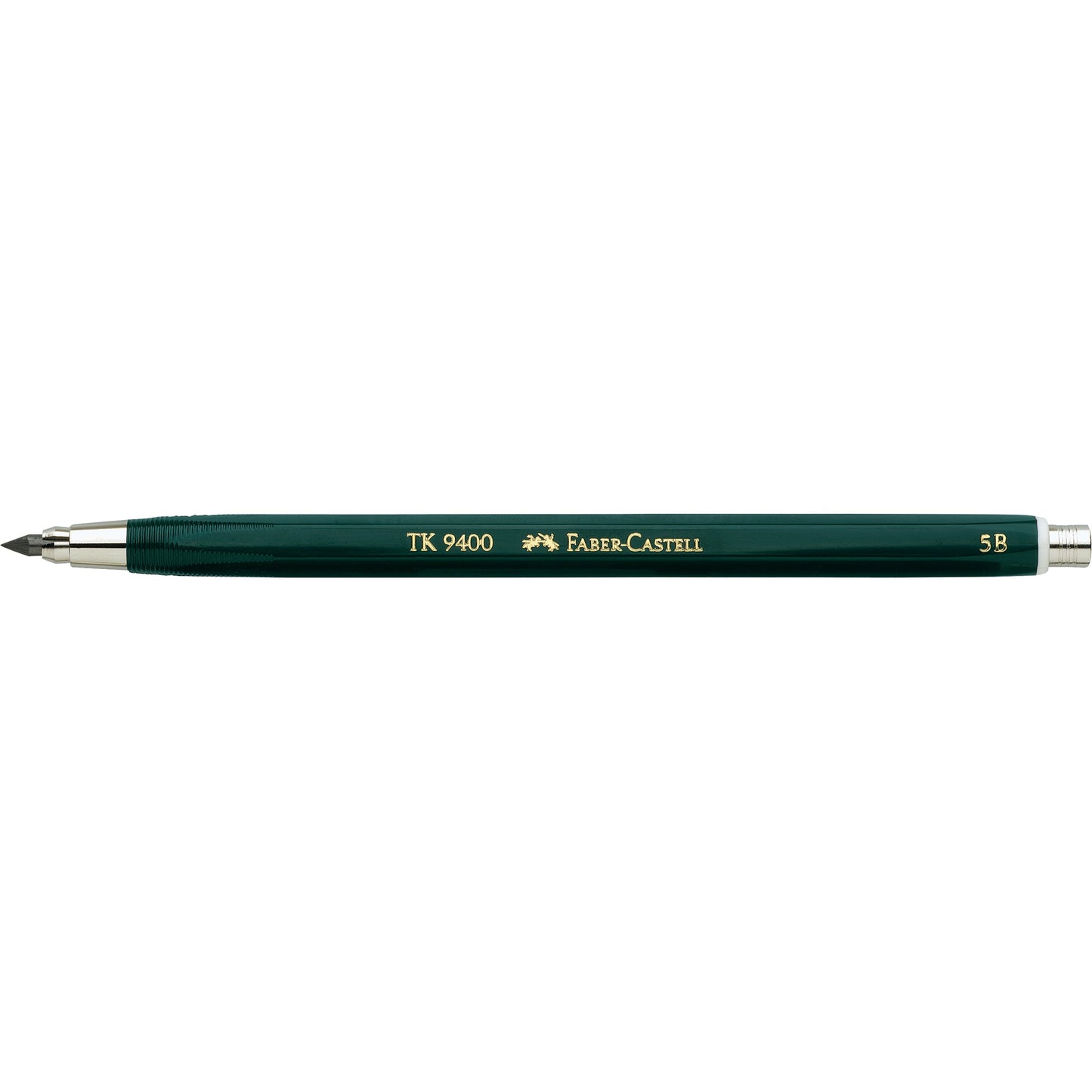 Faber-Castell Fallminenstift TK® 9400 3,15mm 5B ohne Radierer dunkelgrün