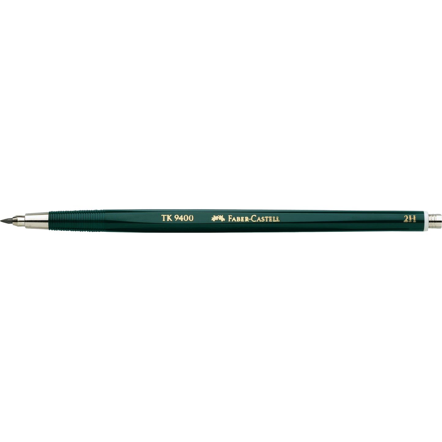 Faber-Castell Fallminenstift TK® 9400 2mm 2H ohne Radierer dunkelgrün