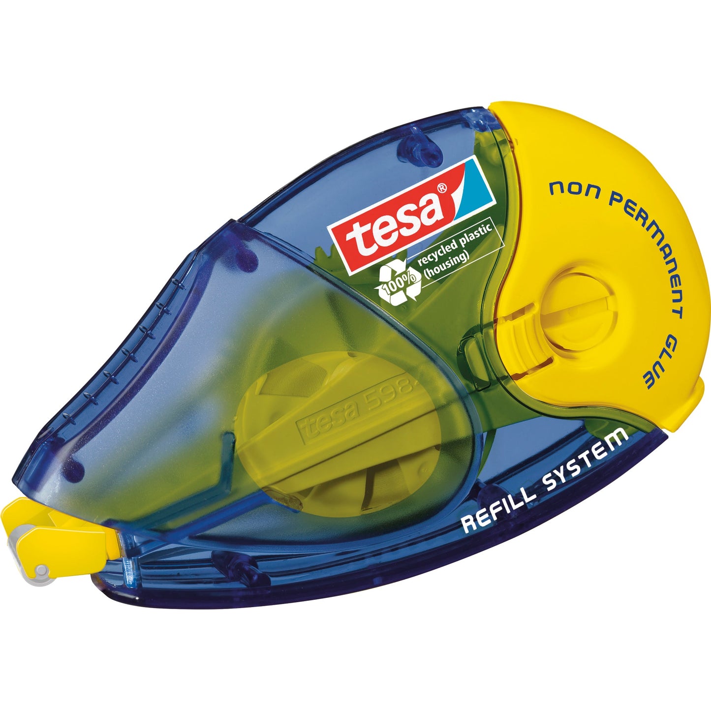 tesa® Kleberoller non permanent 8,4 mm x 14 m (B x L) nachfüllbar blau