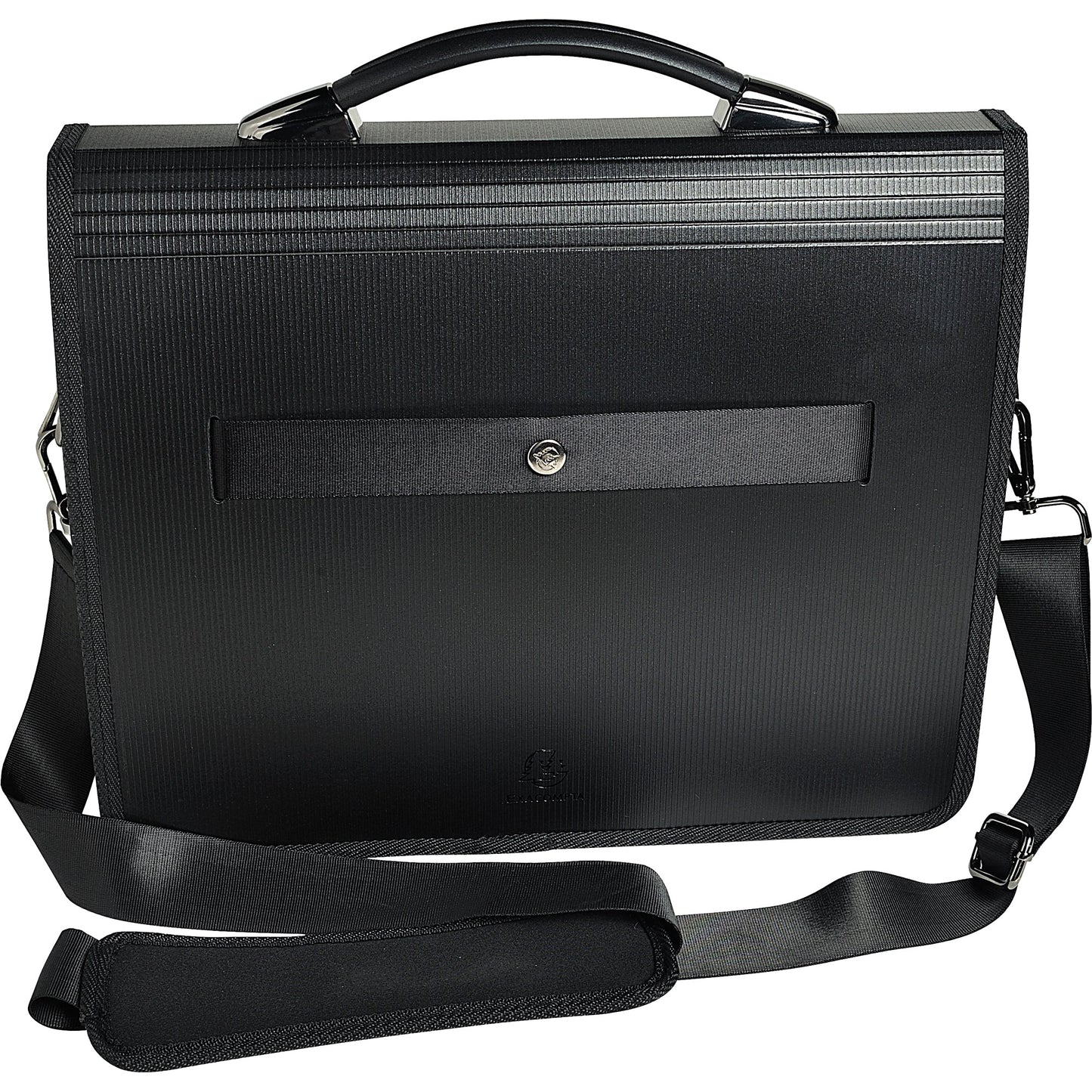 Exacompta Aktentasche Exatravel® Außenmaße: 38 x 26 x 5 cm (B x H x T) Steckverschluss Polypropylen schwarz