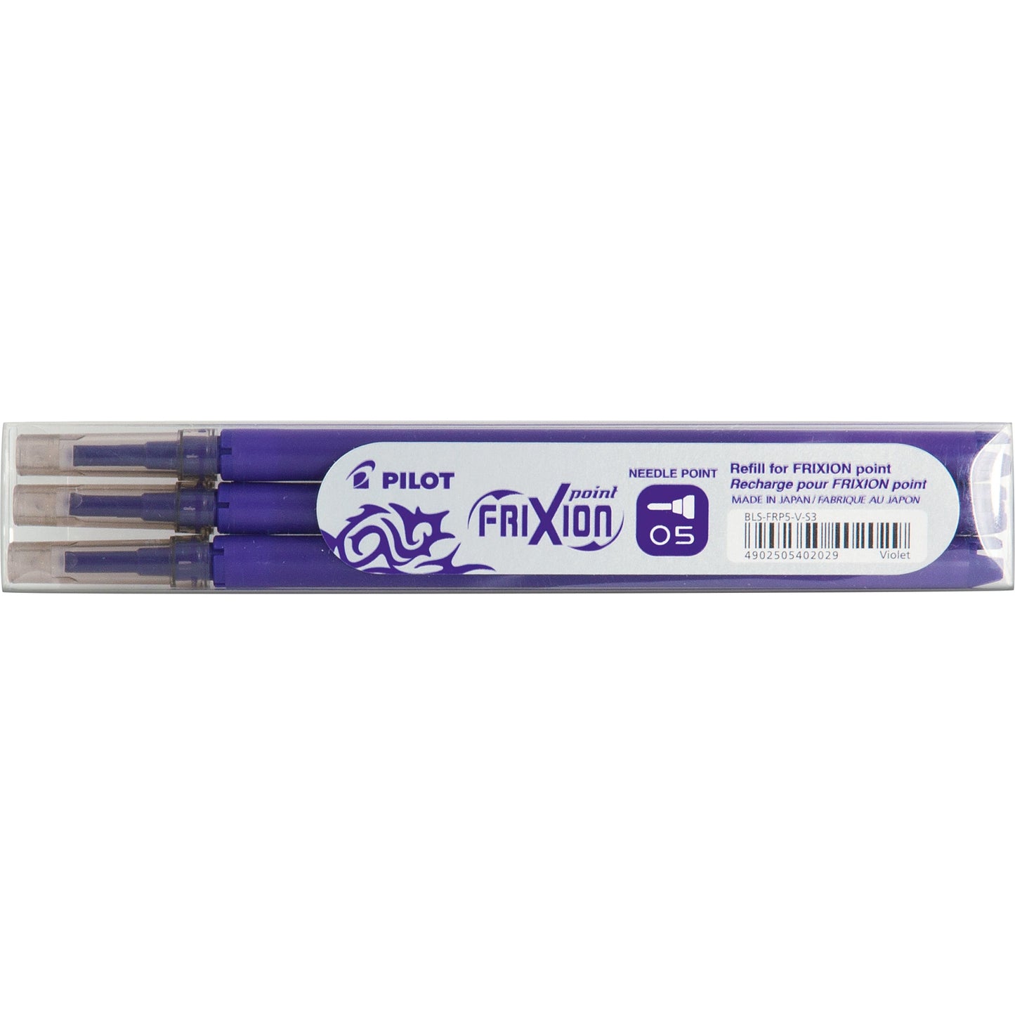 PILOT Tintenrollermine FriXion Point 0,3mm violett 3 St./Pack.