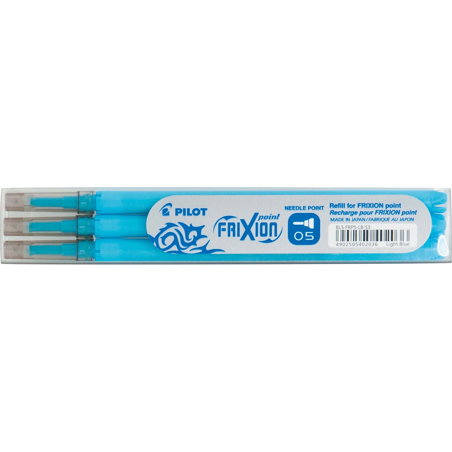 PILOT Tintenrollermine FriXion Point 0,3mm hellblau 3 St./Pack.