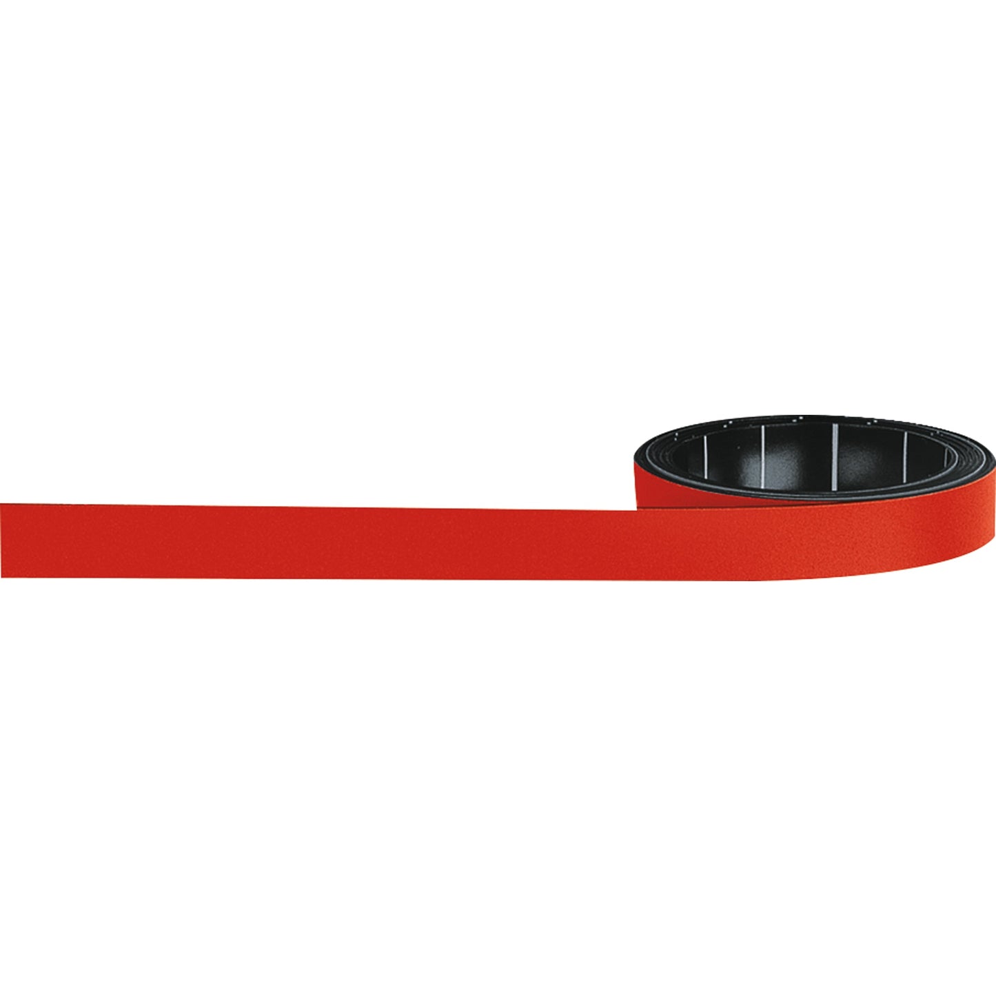 magnetoplan® Magnetband magnetoflex 10 mm x 1 m (B x L) Gummi, magnetisiert rot