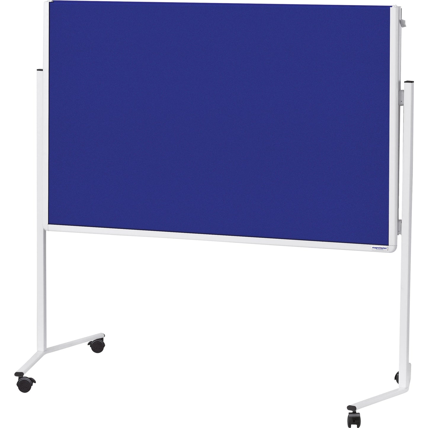 magnetoplan® Moderationstafel Maße der Oberfläche: 120 x 150 cm (B x H) Filz blau