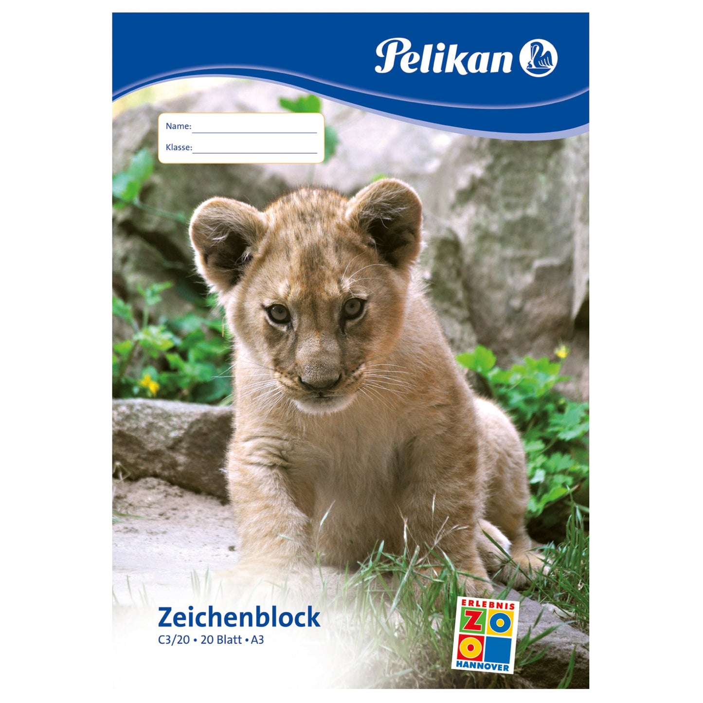 Pelikan Zeichenblock DIN A3 100g/m² 20 Bl.