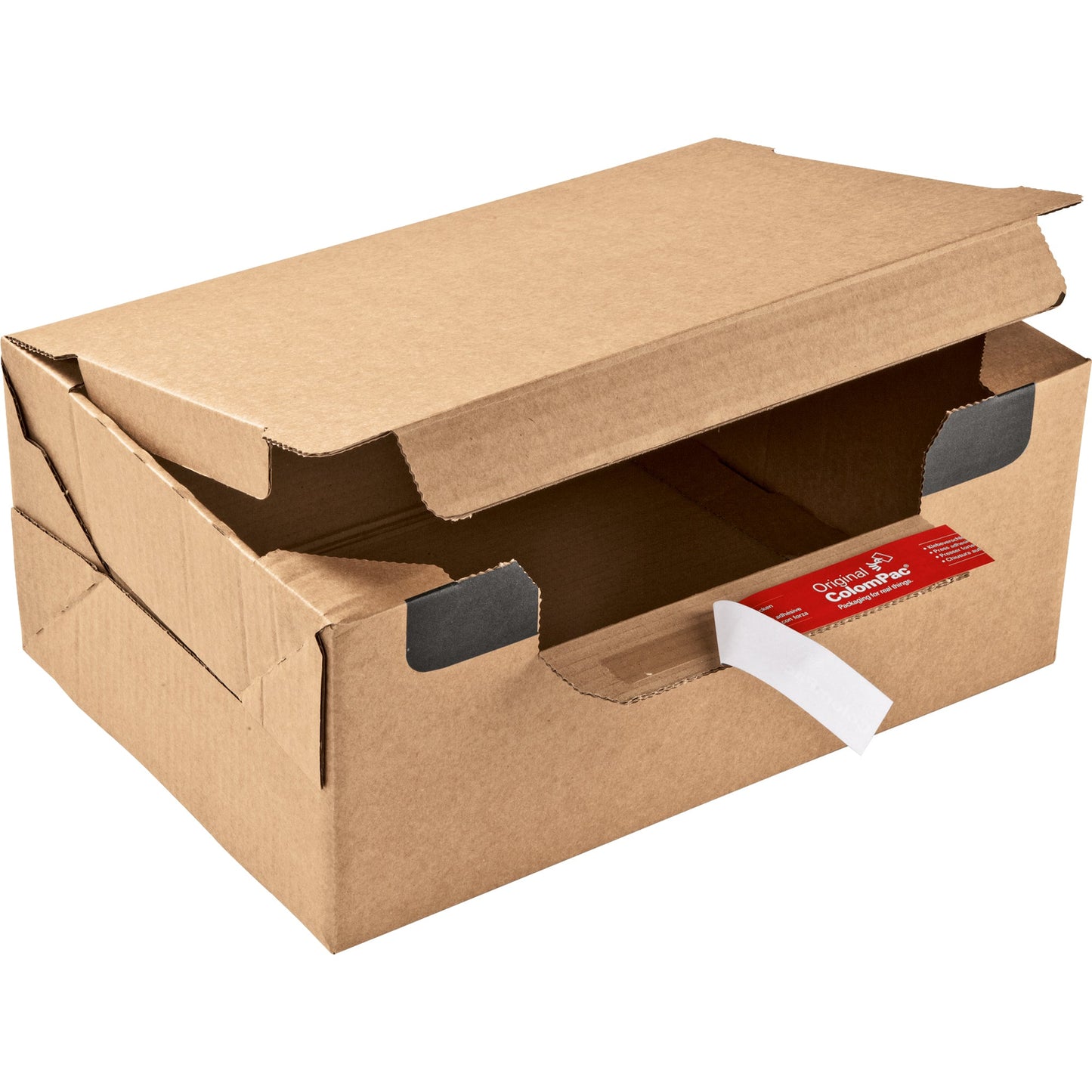 ColomPac® Versandkarton Return® Box S Innenmaße: 28,2 x 9 x 19,1 cm (B x H x T) Außenmaße: 30 x 10 x 20 cm (B x H x T) Kraftliner Wellpappe braun