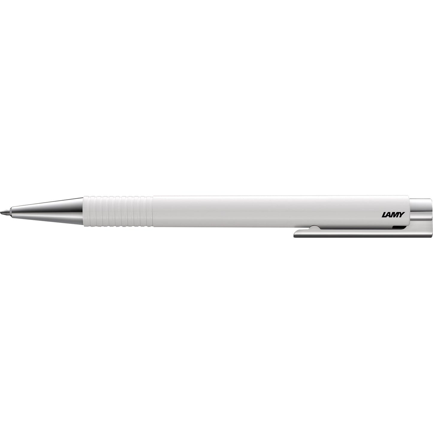Lamy Kugelschreiber logo 204 0,5mm B blau Mine auswechselbar dokumentenecht Schaftfarbe: weiß
