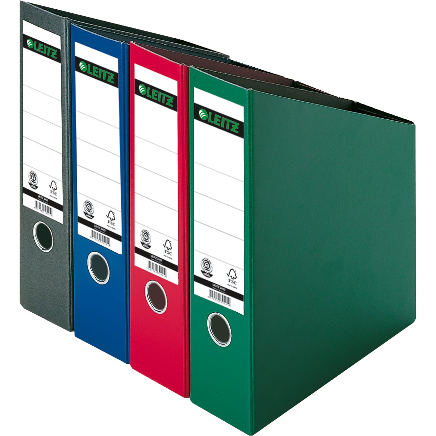 Leitz Stehsammler 8 x 32 x 24,5 cm (B x H x T) DIN A4 Werkstoff: Hartpappe, recycelt grün