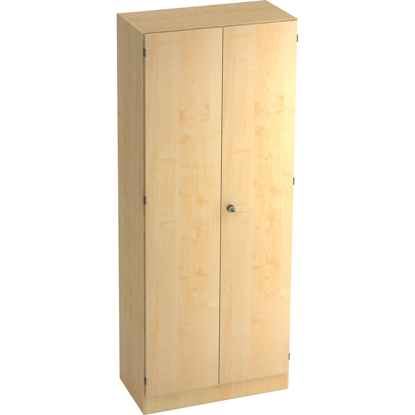 Hammerbacher Garderobenschrank 800 x 2.004 x 420 mm (B xH x T) Holz, melaminharzbeschichtet ahorn