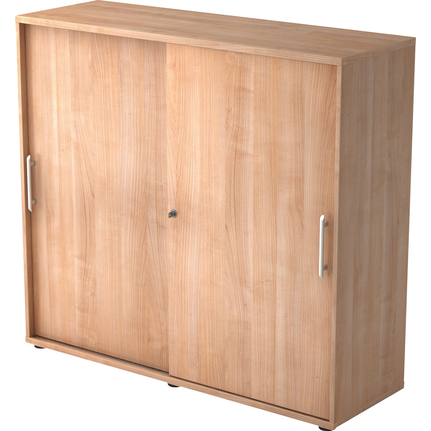 Hammerbacher Schiebetürenschrank 1.200 x 1.100 x 400 mm (B x H x T) nussbaum