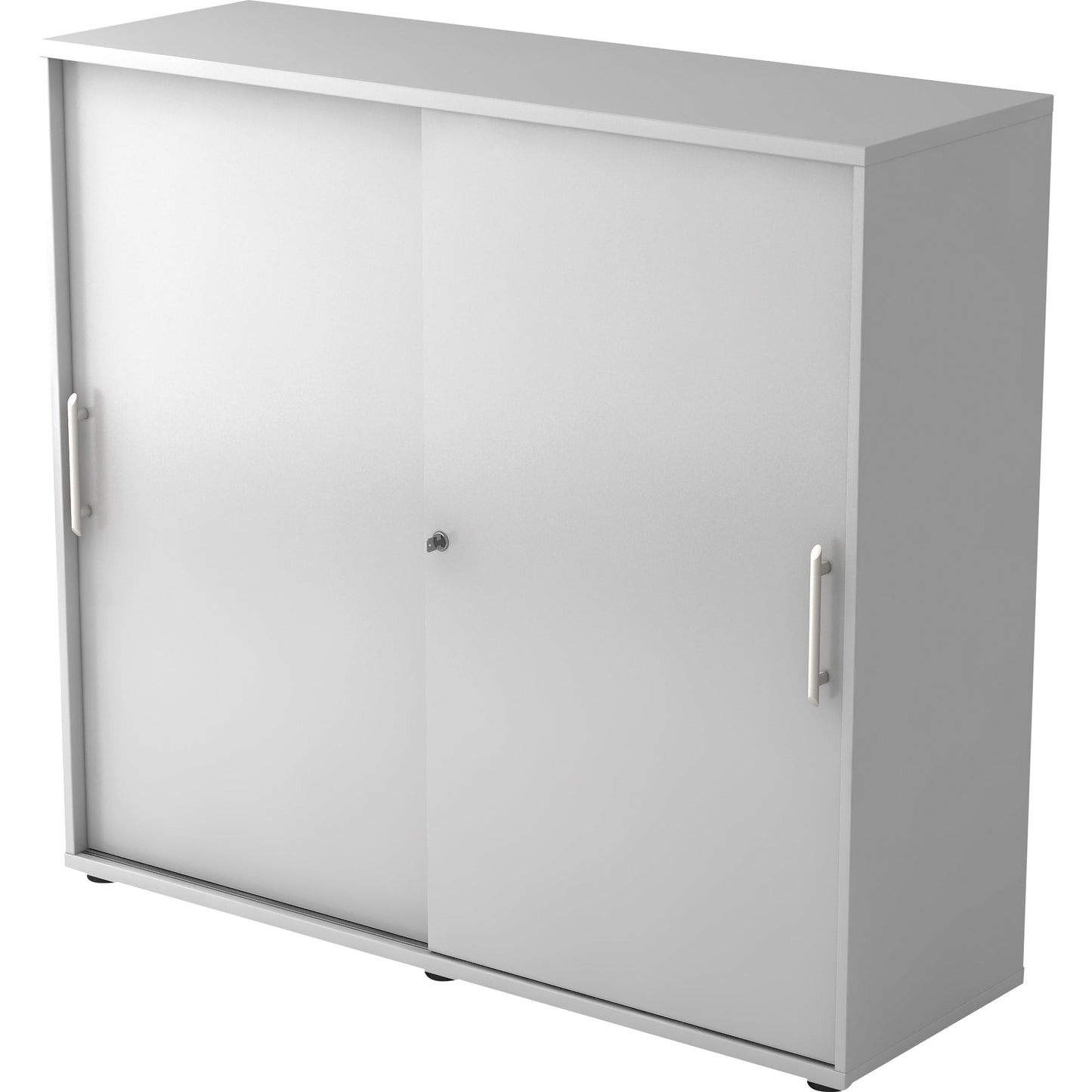 Hammerbacher Schiebetürenschrank 1.200 x 1.100 x 400 mm (B x H x T) grau