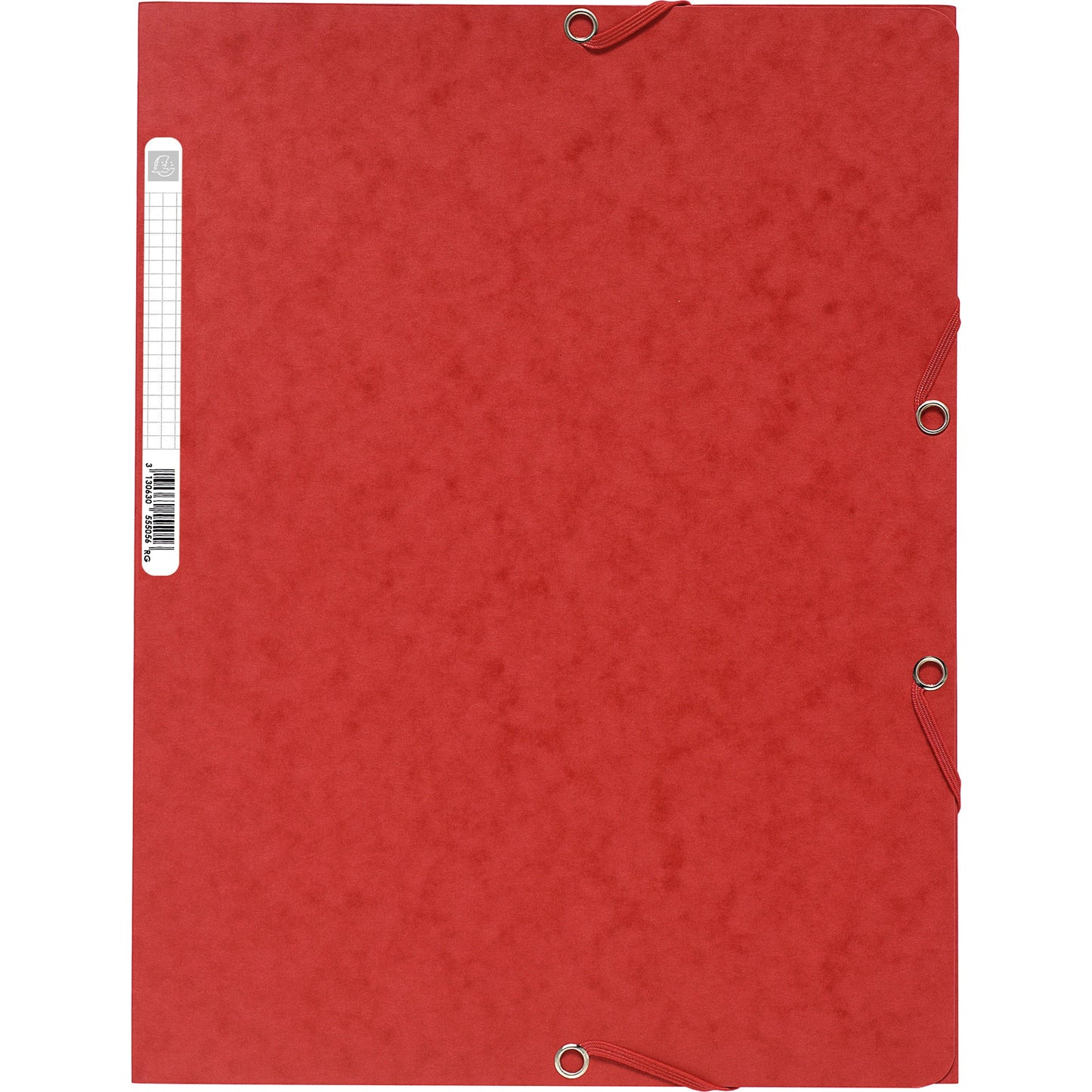 Exacompta Sammelmappe DIN A4 400g/m² Colorspankarton rot